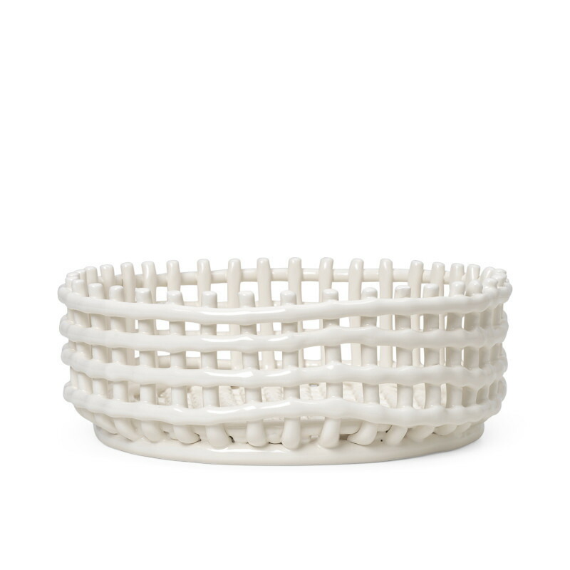 楽天市場】【在庫あります】Ferm Living セラミック バスケット