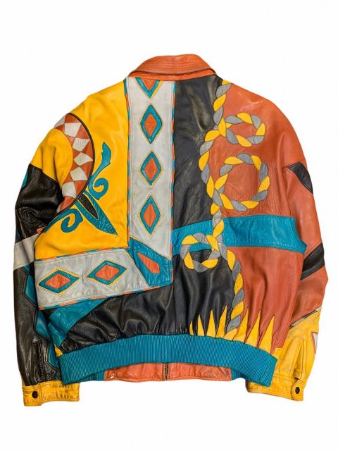 楽天市場】00s PELLE PELLE Leather Jacket 茶 44 ペレペレ レザー