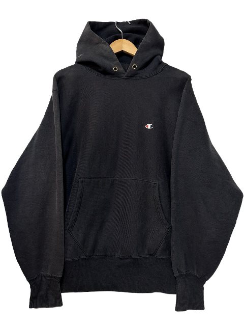 楽天市場】USA製 90s Champion R/W Sweat Hoodie 黒 L 刺繍タグ