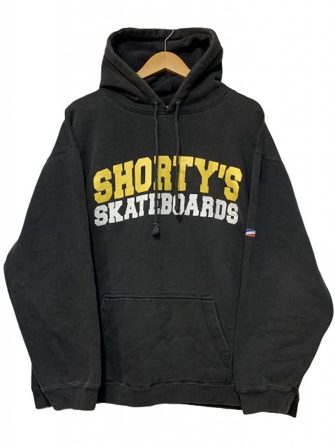楽天市場】90s SHORTY'S Logo Sweat Hoodie 黒 L ショーティーズ