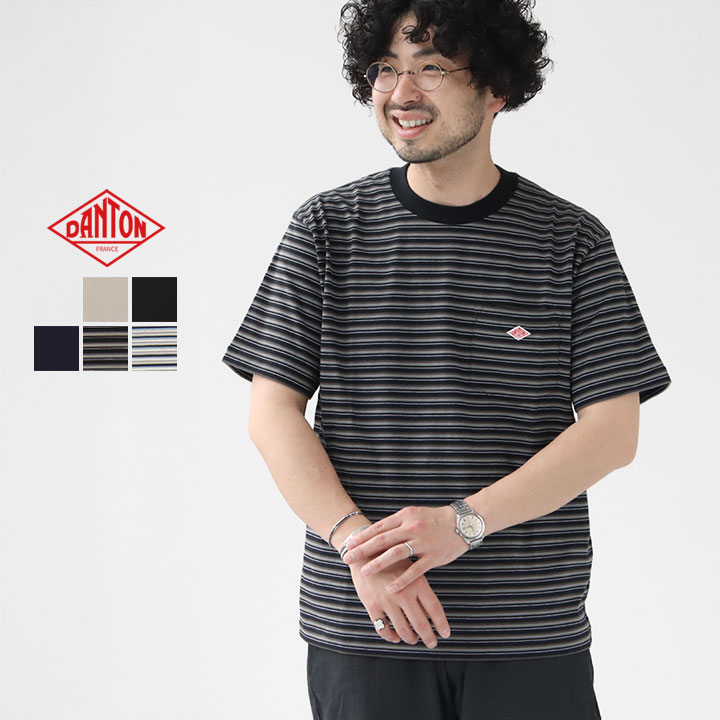 楽天市場】DANTON(ダントン) コットンポリエステル ポケットTシャツ