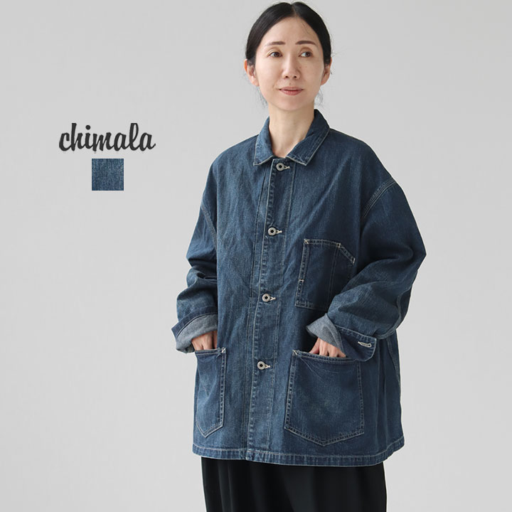 楽天市場】chimala チマラ｜アモスケイグ セルヴィッジ デニム チョア