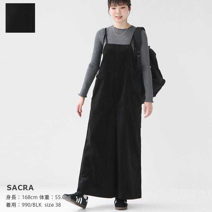 楽天市場】SACRA(サクラ) FINX コーデュロイ サロペット(124520051