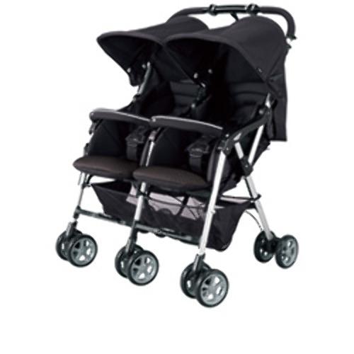 楽天市場】ツインスピン GC 二人乗り 双子用ベビーカー 二人乗り