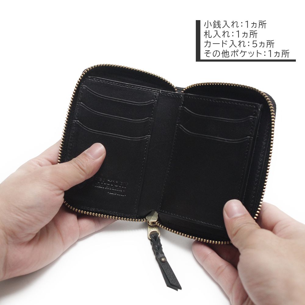 楽天市場】S'FACTORY エスファクトリー ファスナーミニウォレット
