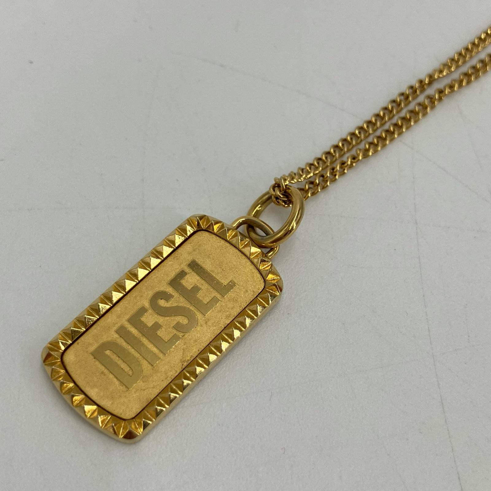楽天市場】【中古】DIESEL | ディーゼル STEEL NECKLACE ネックレス