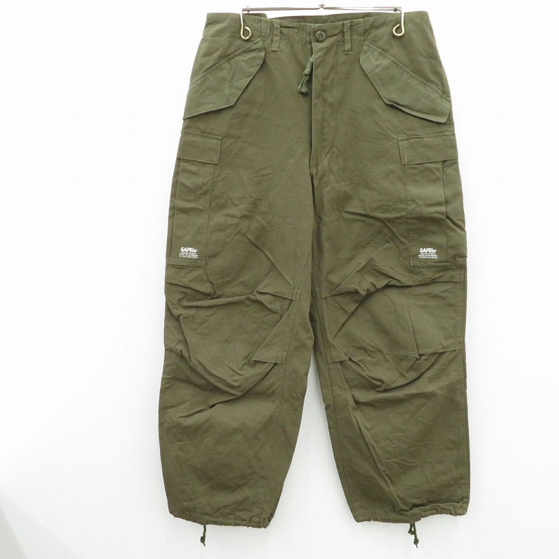 楽天市場】【中古】SAPEur | サプール カーゴパンツ グリーン サイズ