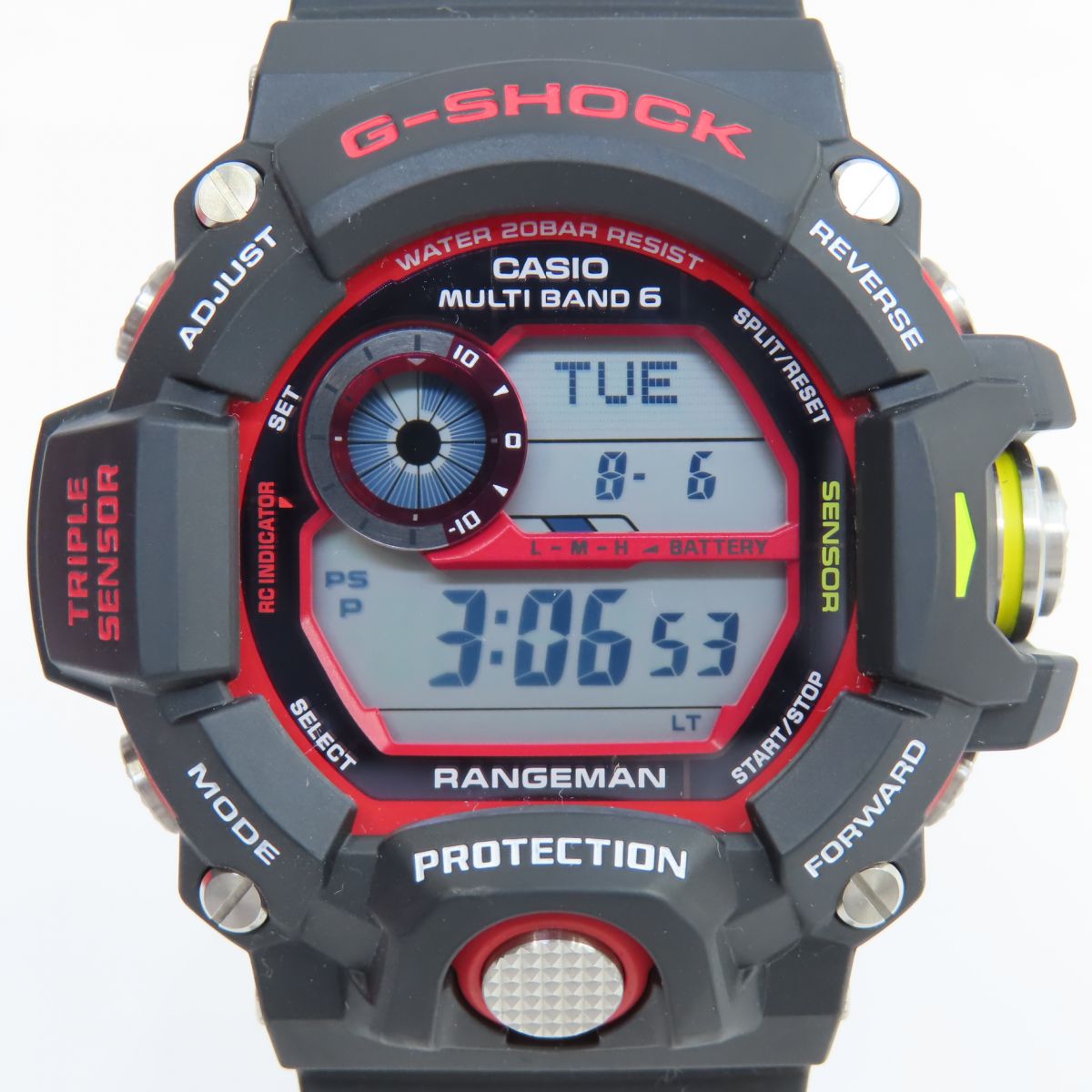 楽天市場】CASIO カシオ G-SHOCK GW-9400NFST-1AJR レンジマン 緊急