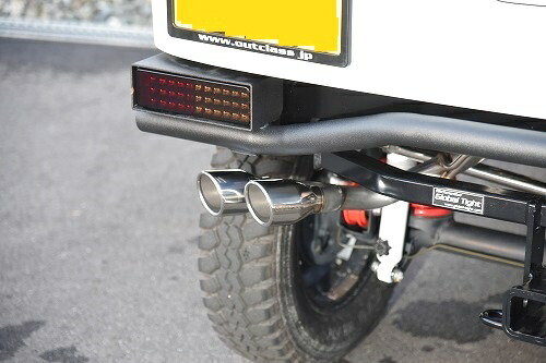 楽天市場】エブリイDA17 デュアルマフラーカッター 左出し NA車