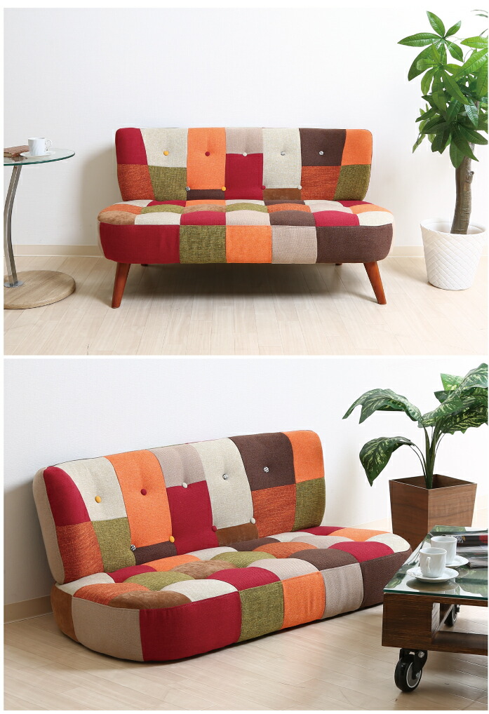 楽天市場】ソファ ソファー 2人掛けソファ 幅120cm 肘無しソファ