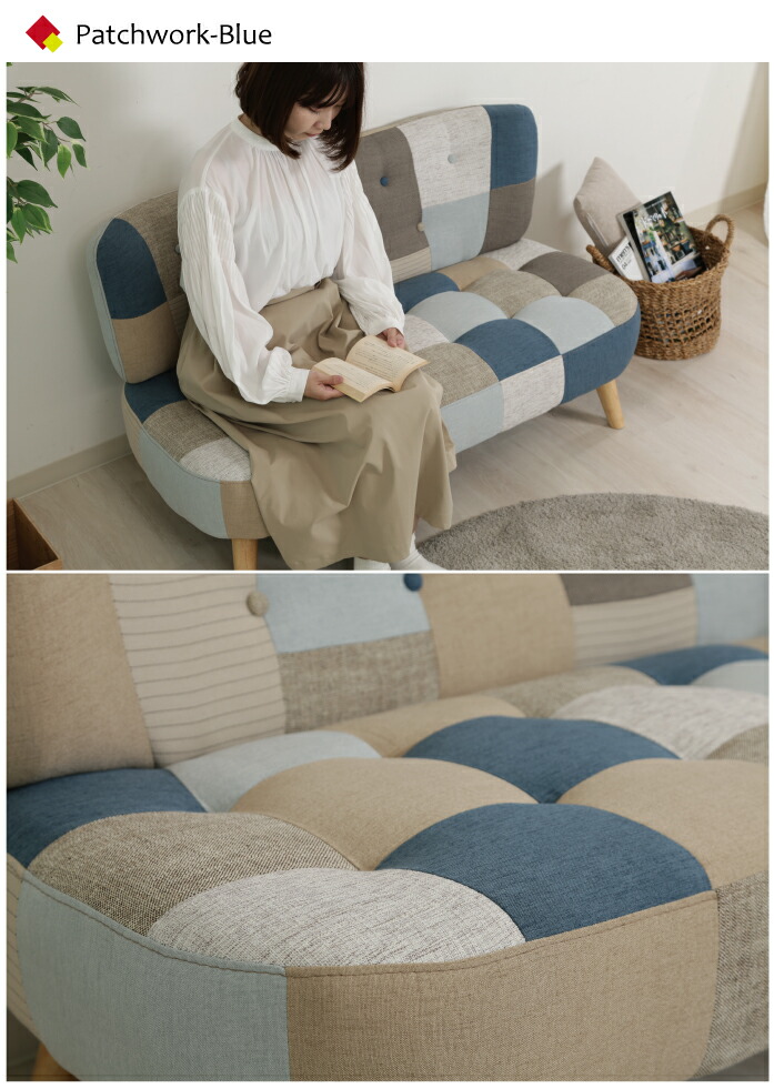 楽天市場】ソファ ソファー 2人掛けソファ 幅120cm 肘無しソファ