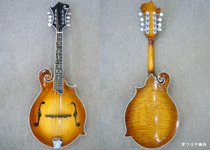 Jumbo製サンバースト 8弦 マンドリンJM-50 本体 ハードケース付き