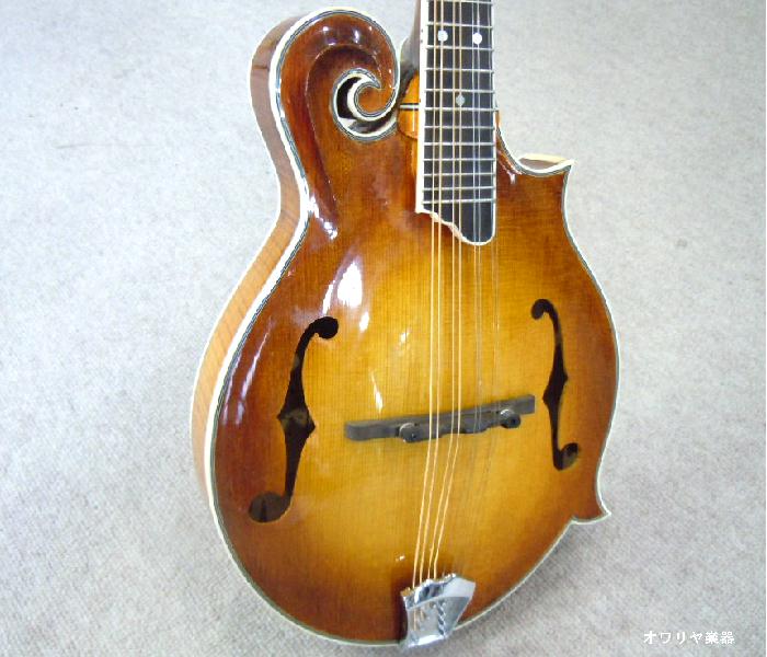 Jumbo製サンバースト 8弦 マンドリンJM-50 本体 ハードケース付き