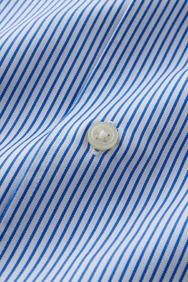 楽天市場】イタリアンカラーシャツ メンズ ドレスシャツ ワイシャツ 青