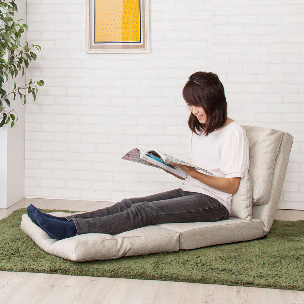 楽天市場】3WAY ソファーベッド 折りたたみ 座椅子 リクライニング 14