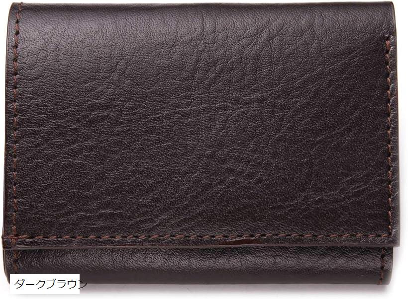 楽天市場】三つ折り財布 ダークブラウンの通販