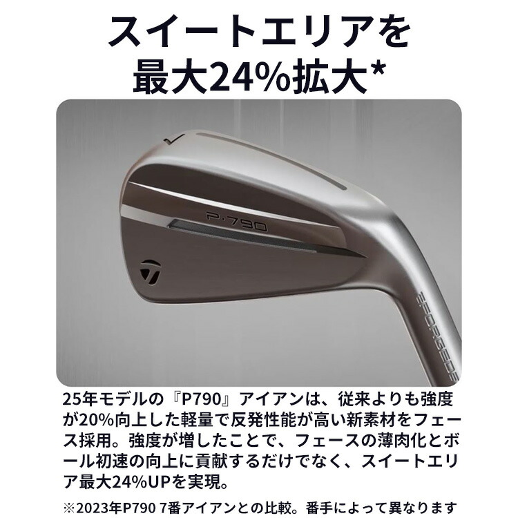 楽天市場】テーラーメイド P790 アイアン5本セット(#6-PW) N.S.PRO