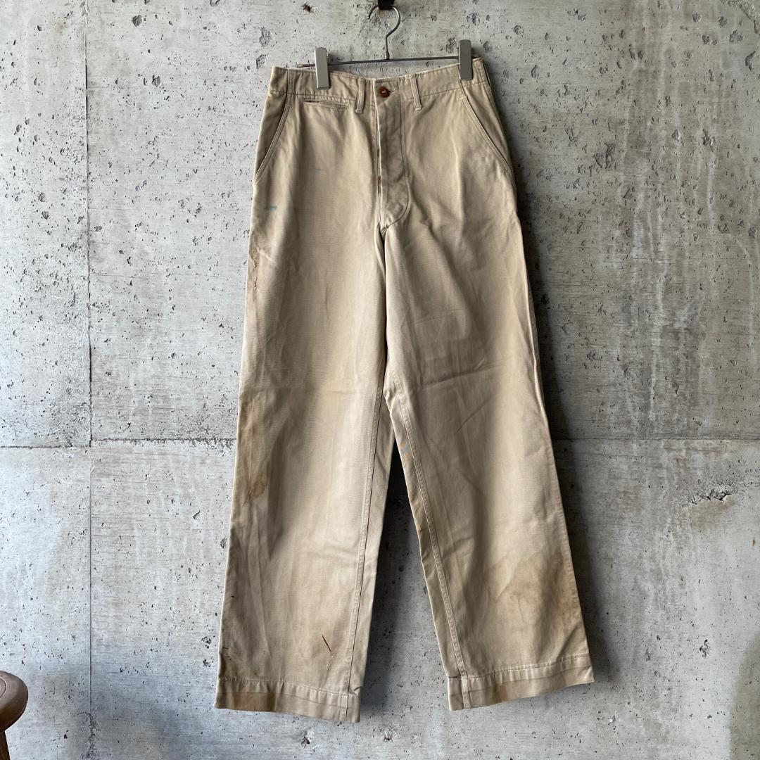 楽天市場】KU299 本物 アメリカ軍 US ARMY M45 45カーキ チノパン チノ