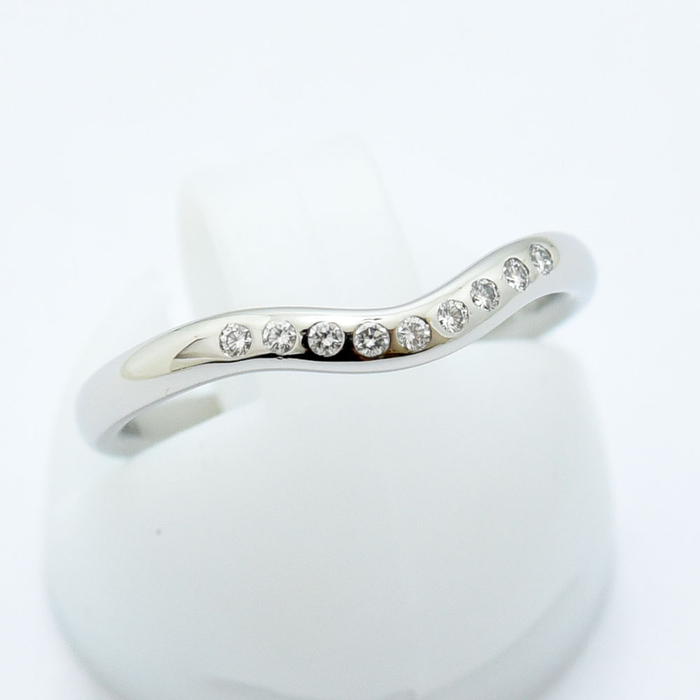 楽天市場】ティファニー リング カーブド バンド TIFFANY&Co. 指輪