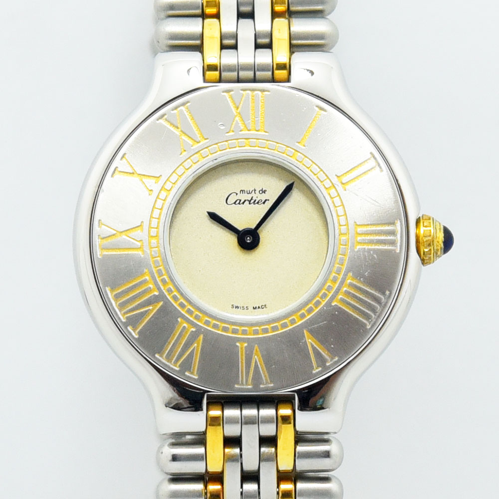 楽天市場】カルティエ 時計 レディース Cartier マスト21 ヴァンテアン