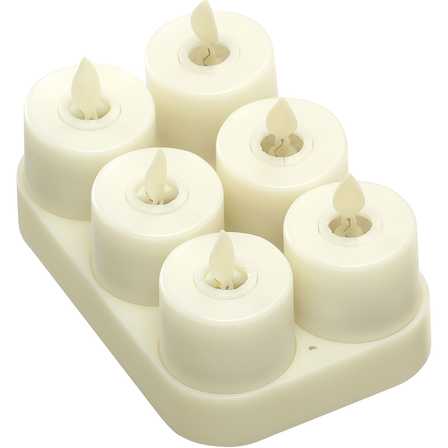 楽天市場】カメヤマキャンドル充電式LEDキャンドル ティーライト6個