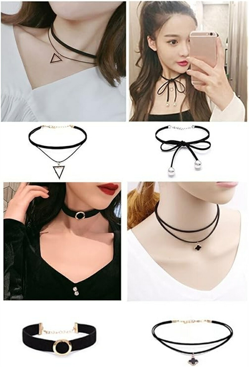 楽天市場】【チョーカー お得22枚セット お洒落でかわいい