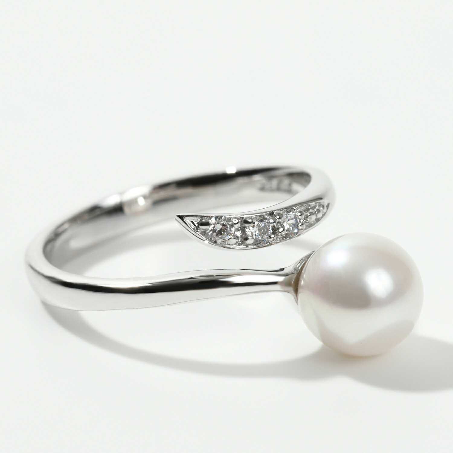 楽天市場】リング 指輪 フリーサイズ パール あこや真珠 真珠 7mm 伊勢