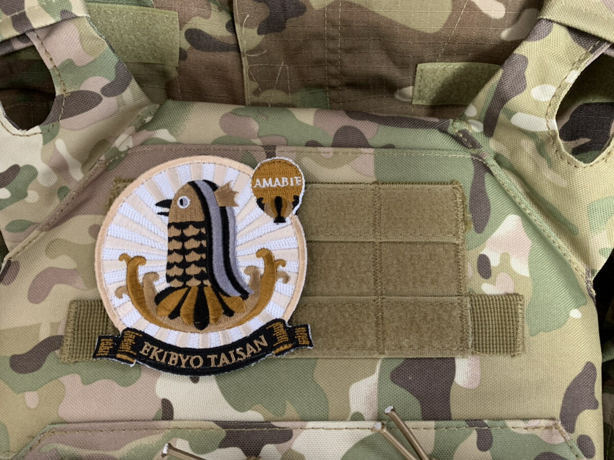 楽天市場】ワッペン屋Dongri 全面刺繍 マジックテープ式 ベルクロ