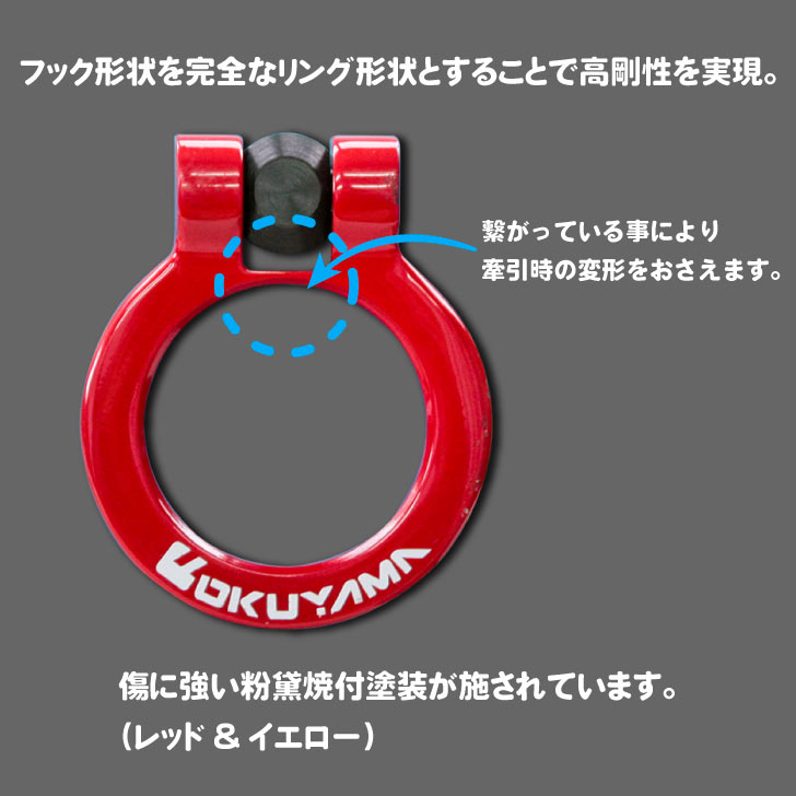 楽天市場】スイフトスポーツ ZC33S フリップアップトーイングフック