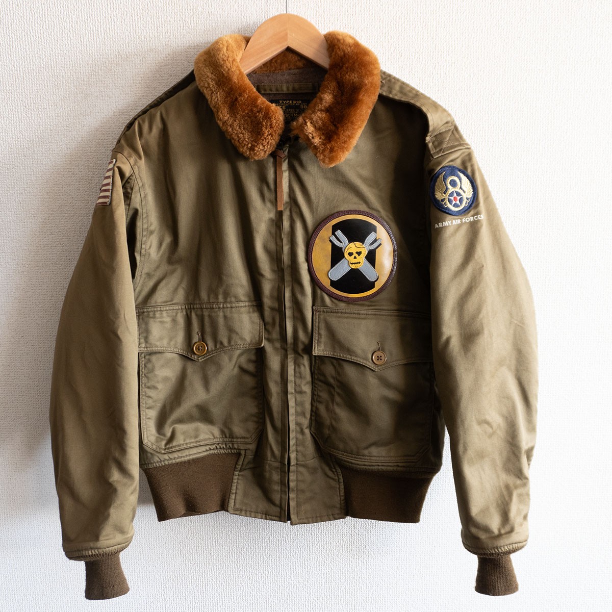 バズリクソンズB-10 サイズ42 428 GRIM REAPERS B-10 - BUZZ RICKSON'S