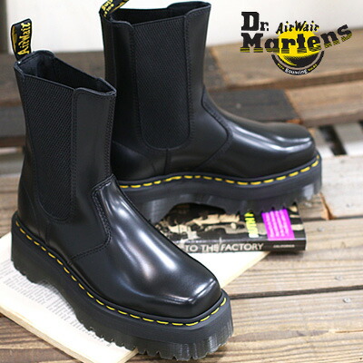 楽天市場】【国内正規品】 Dr.Martens 2976 HI QUAD SQUARED BLACK