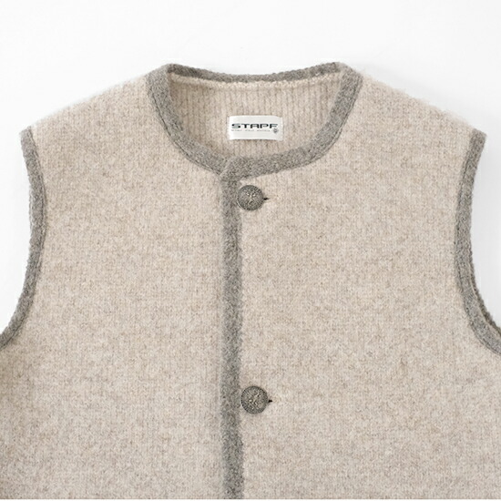 楽天市場】シュタップ STAPF ラウンドネック チロリアンベスト