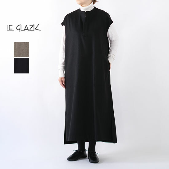 楽天市場】ル グラジック Le glazik ウールフランネル スキッパー