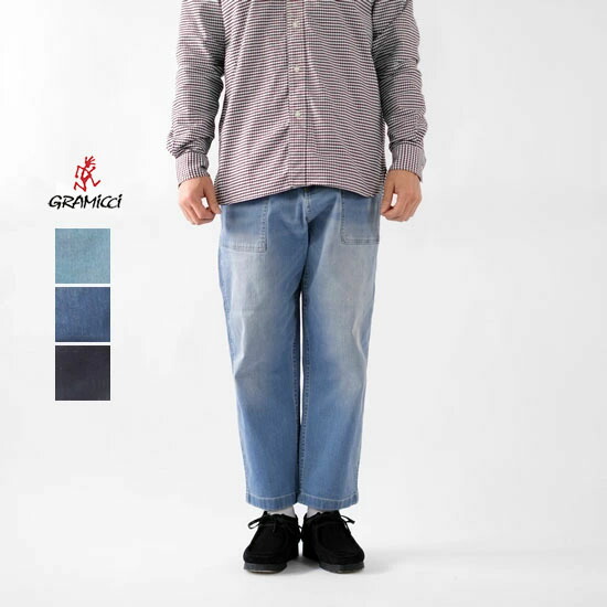 楽天市場】グラミチ Gramicci メンズ デニム ルーズテーパードパンツ