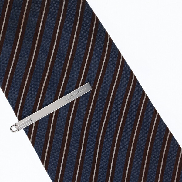 楽天市場】サルバトーレフェラガモ ネクタイピン メンズ シルバー