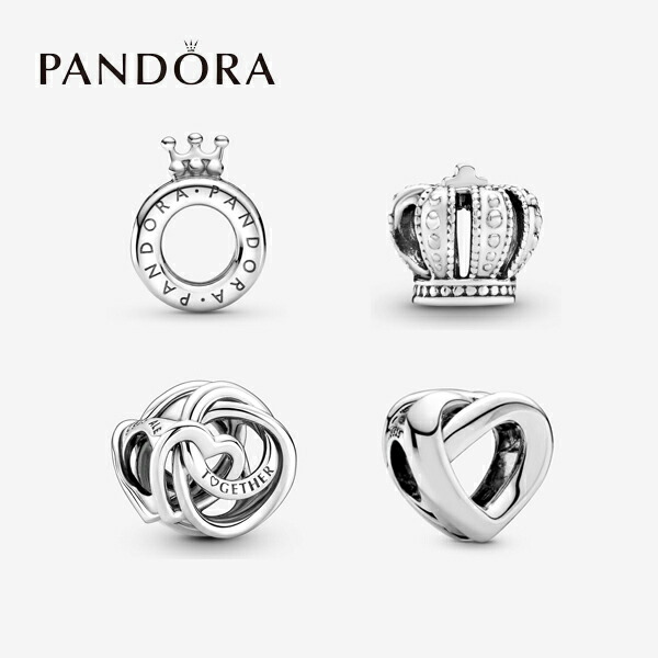 楽天市場】パンドラ チャーム ブレスレット レディース 王冠1/王冠2