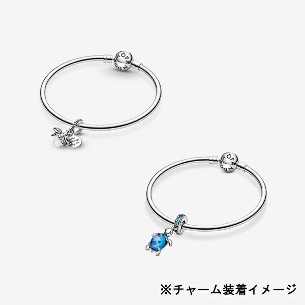 楽天市場】パンドラ チャーム ブレスレット レディース ホタル/ブルー