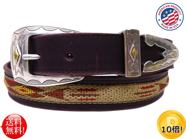 楽天市場】☆TEXAS Leather 3ピース ネイティブ編み込み ナロー