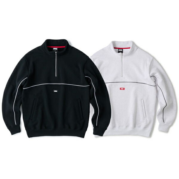 楽天市場】FTC/エフティーシー PIPING HALF ZIP SWEATSHIRT【ハーフ