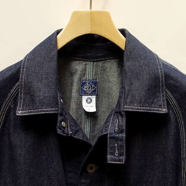 楽天市場】POST O'ALLSポストオーバーオールズENGINEERS' JACKETデニム