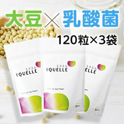 楽天市場】【最強配送】大塚製薬 エクエル パウチ 120粒 3個セット