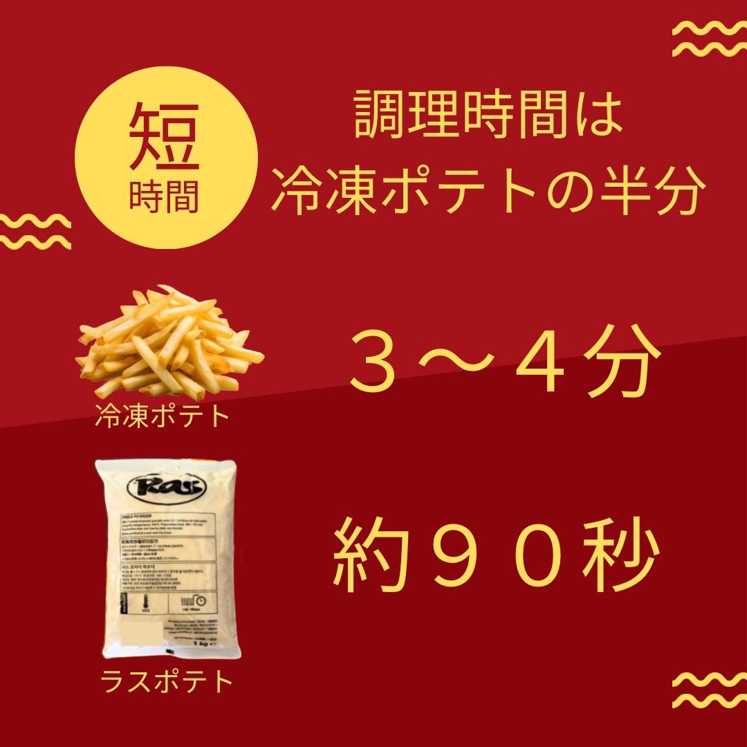 楽天市場】ラスポテトの粉 1kg ラスポテト ラス ポテト フライドポテト