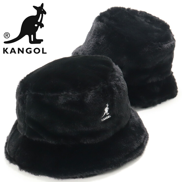 楽天市場】カンゴール KANGOL 帽子 サファリ バケットハット FAUX FUR