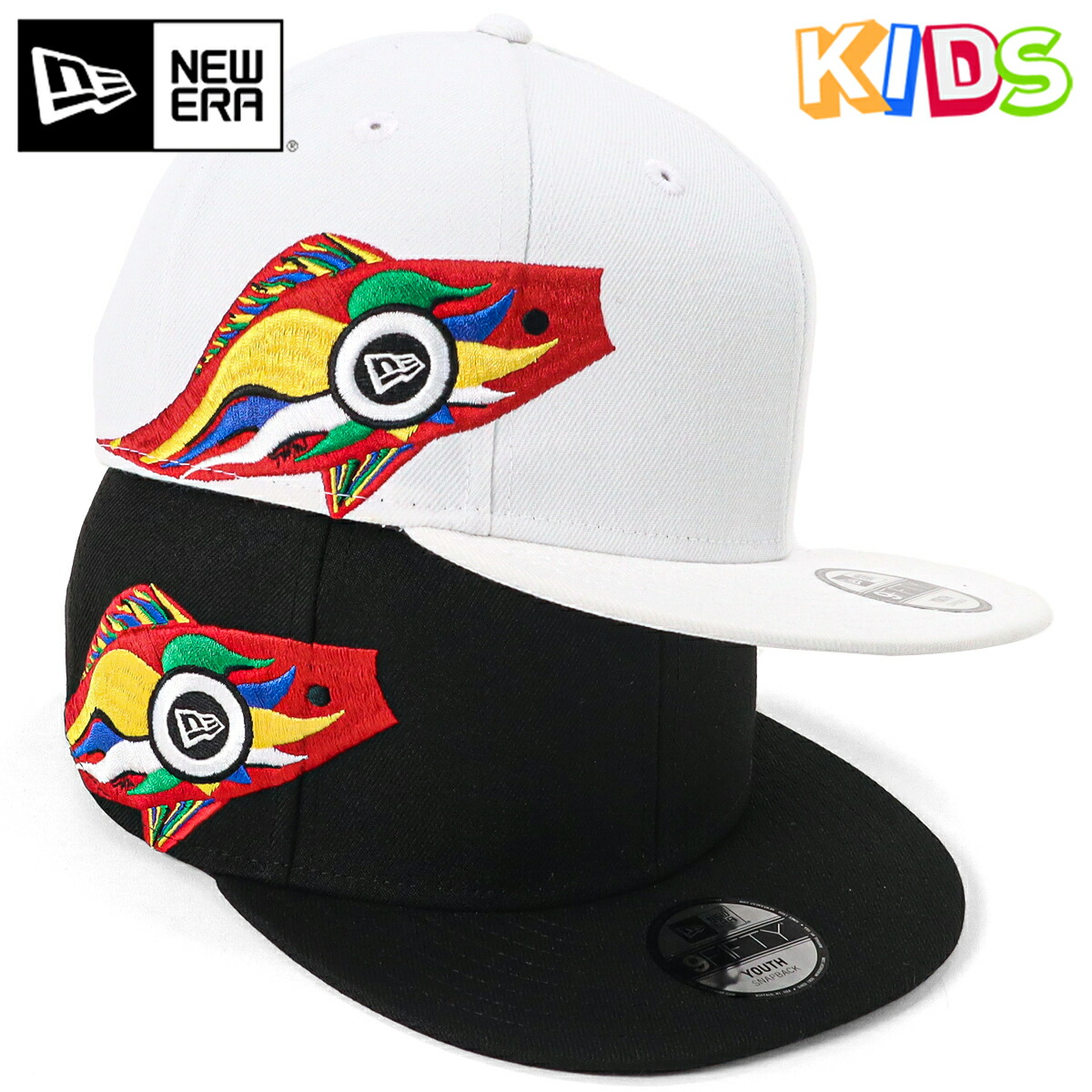 楽天市場】ニューエラ NEW ERA キッズ コラボ キャップ 岡本太郎 KIDS
