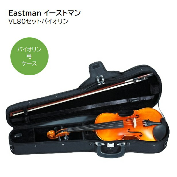 楽天市場】イーストマン/バイオリンセット【VL80】Eastman VL-80