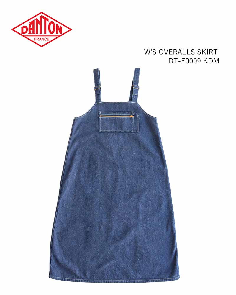 楽天市場】DANTON W'S OVERALLS SKIRT DT-F0009 KDM / ダントン