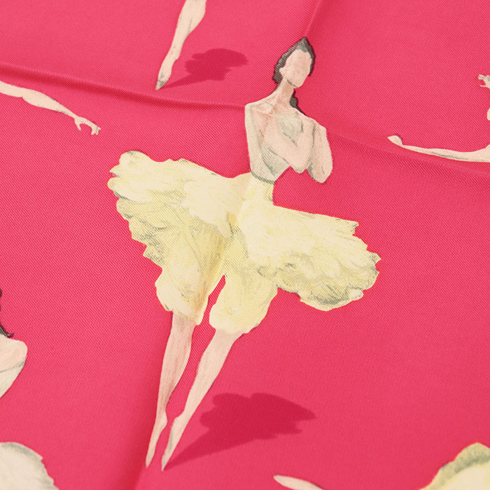 楽天市場】【未使用】HERMES エルメス カレ 90 La Danse バレエの