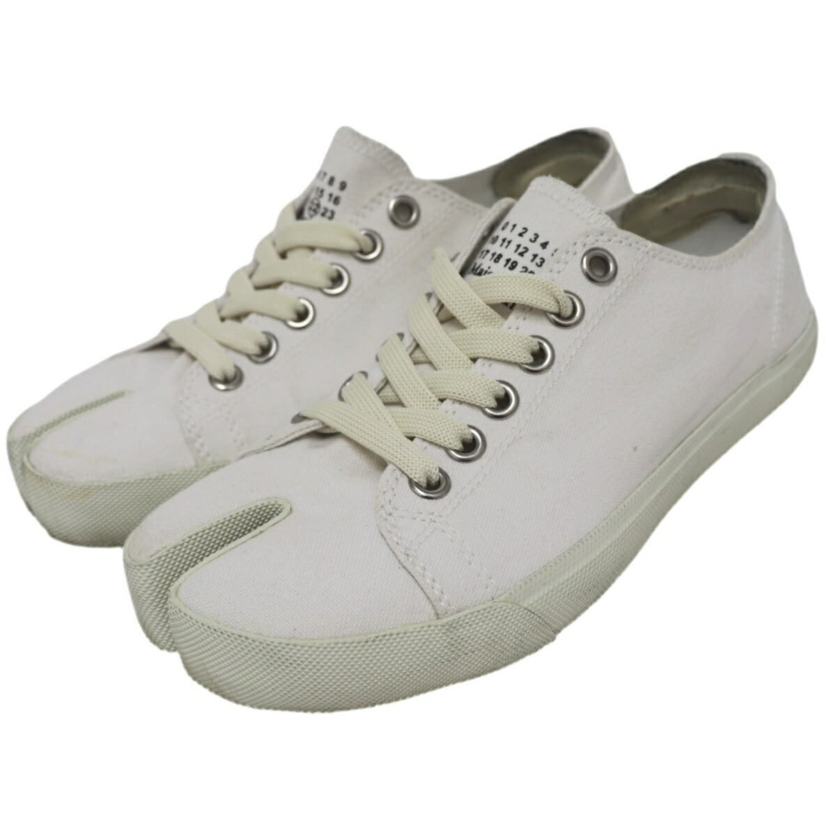 楽天市場】メゾンマルジェラ タビ スニーカー レディース 白 黒 38