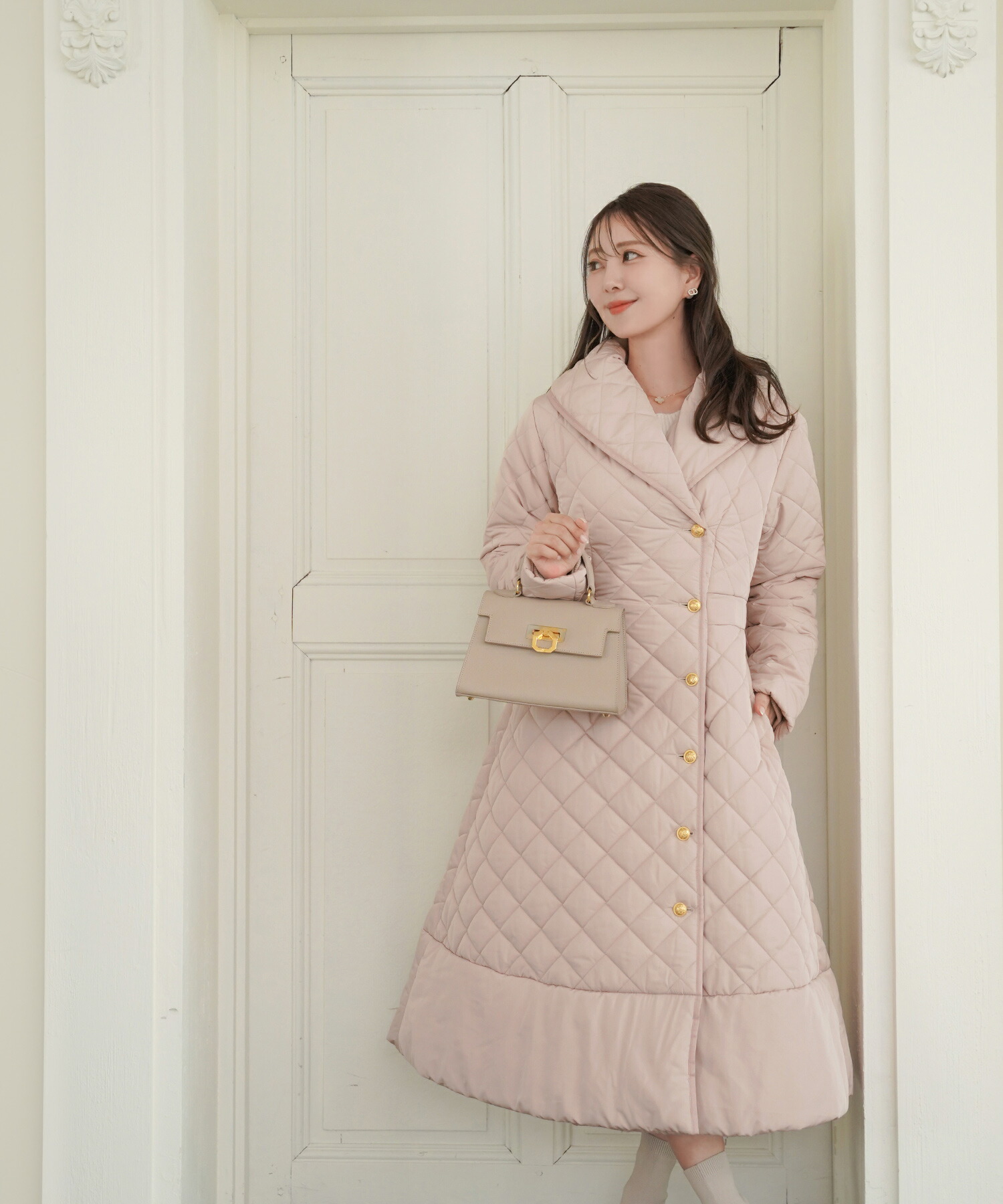 楽天市場】アウター ダウン コート フェイクダウン 冬 秋 キルティング