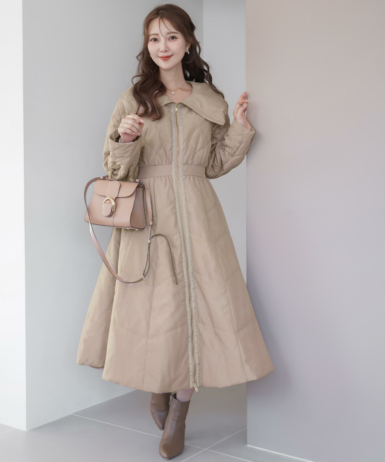 楽天市場】ダウンコート 2023 モデル レディース ロング きれいめ